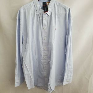 Tommy Hilfiger NWT XXXL 3X Mens Striped L/S Shirt